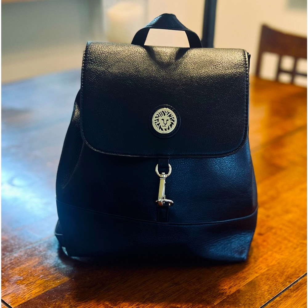 Anne Klein Faux Leather Backpack $25